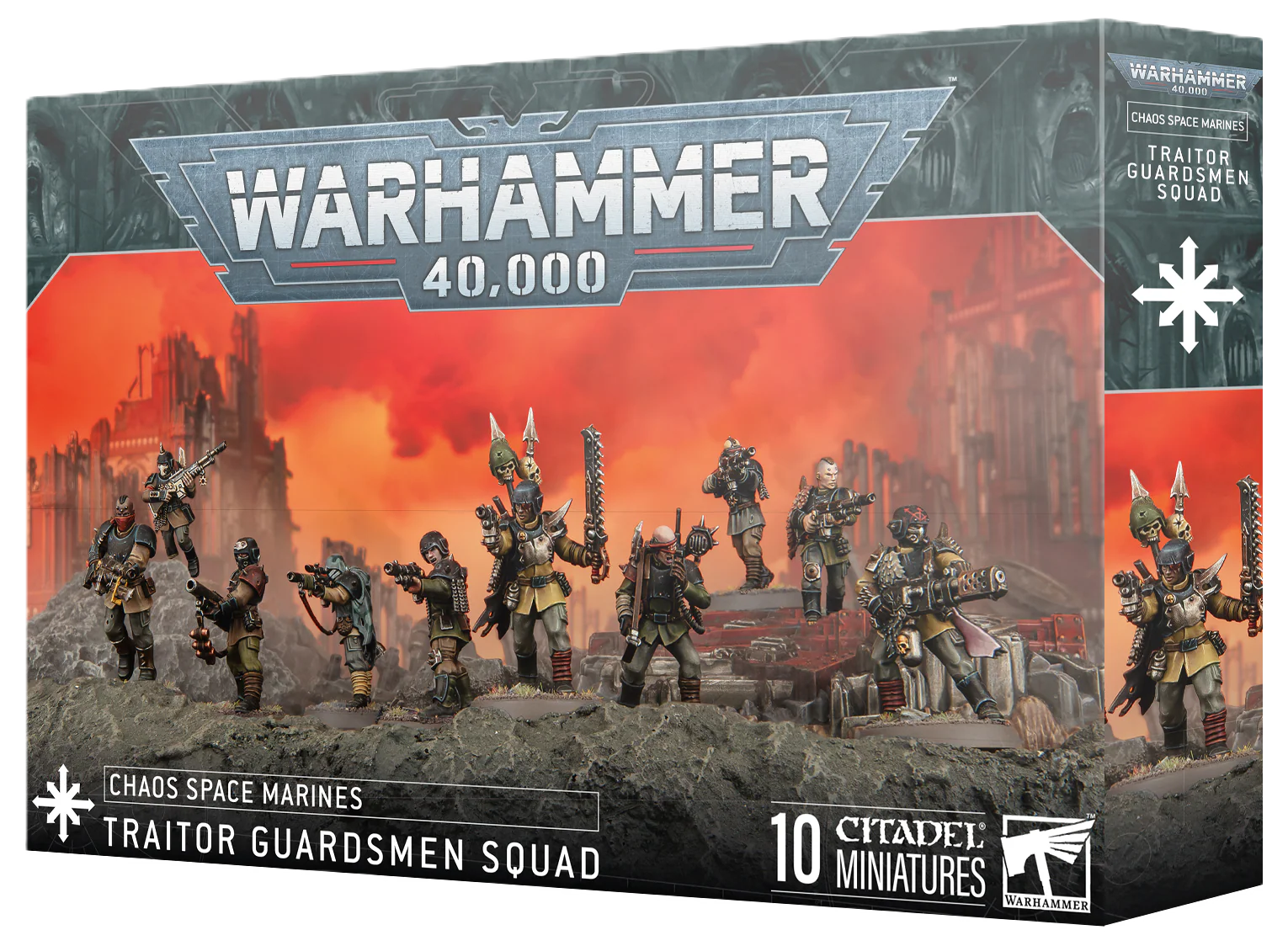 43-107 Chaos Space Marines: Traitor Guardsmen Squad