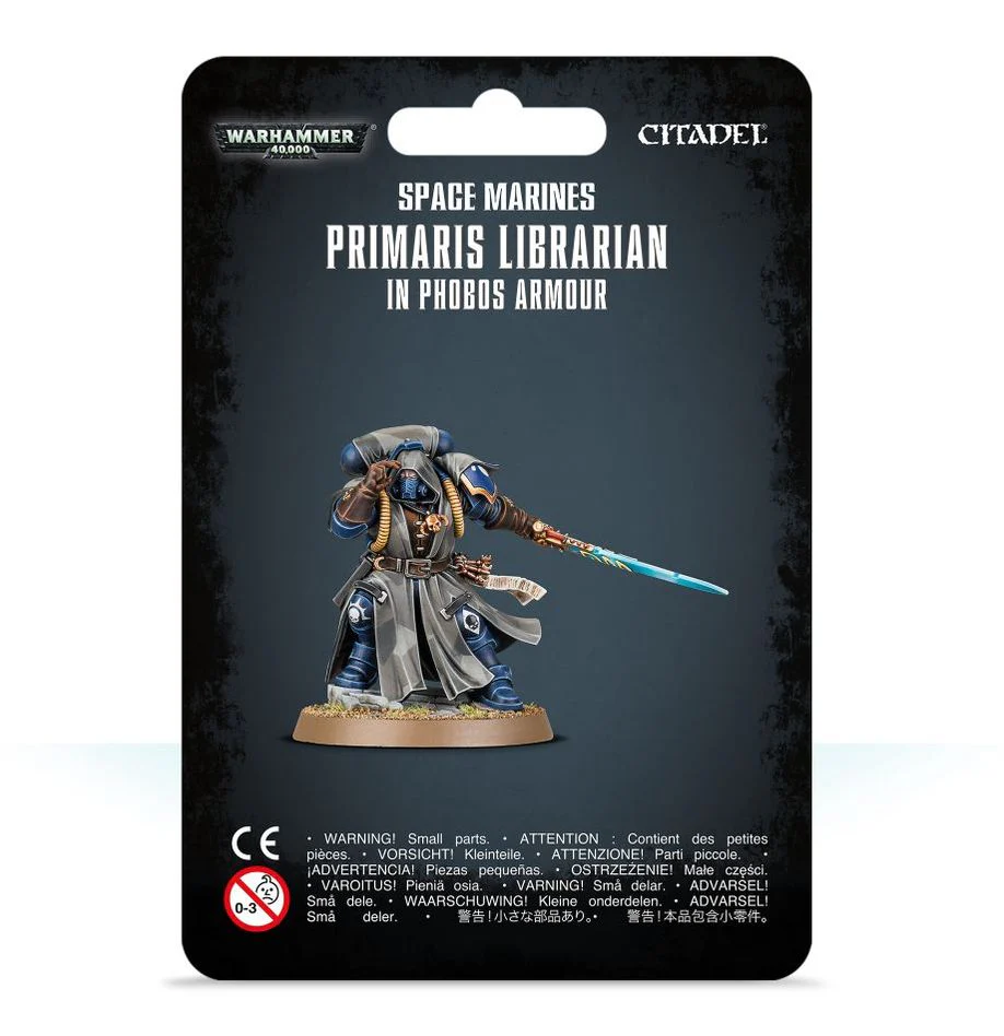 48-67 Space Marines: Librarian in Phobos Armour