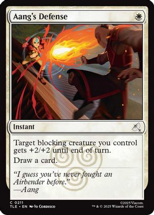 Aang's Defense  [Avatar: The Last Airbender: Eternal-Legal] Foil