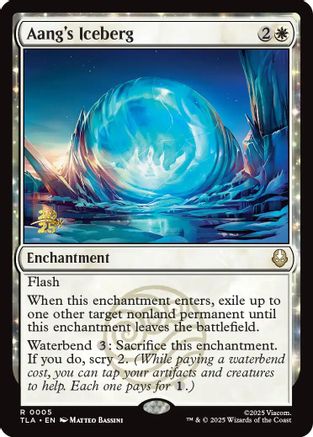 Aang's Iceberg  [Prerelease Cards] Foil