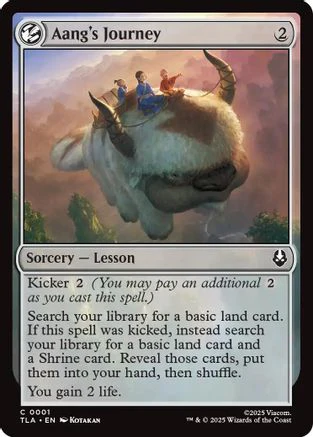 Aang's Journey  [Avatar: The Last Airbender] Foil