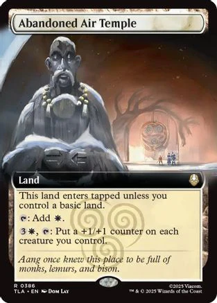Abandoned Air Temple (Extended Art)  [Avatar: The Last Airbender] Foil