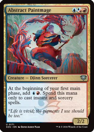 Abstract Paintmage  [Secrets of Strixhaven]