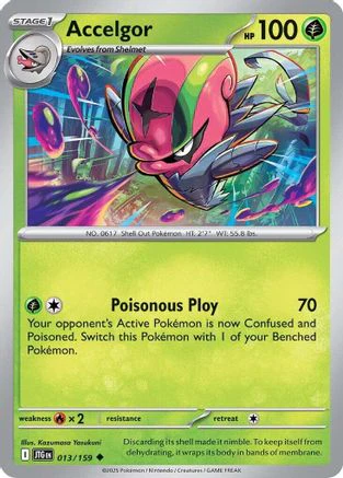 Accelgor (013/159) [Scarlet & Violet: Journey Together] Reverse Holofoil