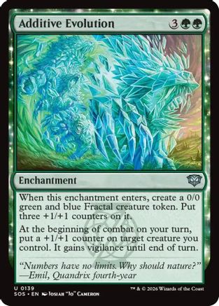 Additive Evolution  [Secrets of Strixhaven]