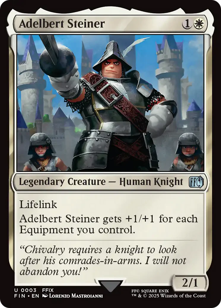 Adelbert Steiner [FINAL FANTASY] Foil