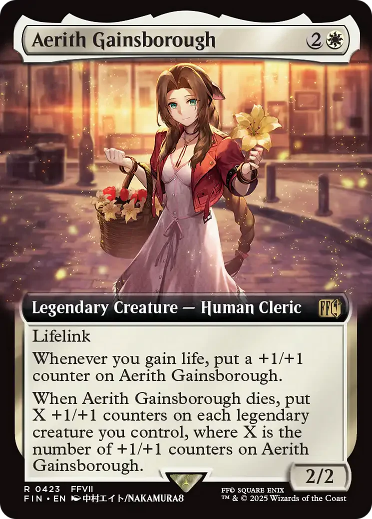 Aerith Gainsborough (Extended Art) [FINAL FANTASY] Foil