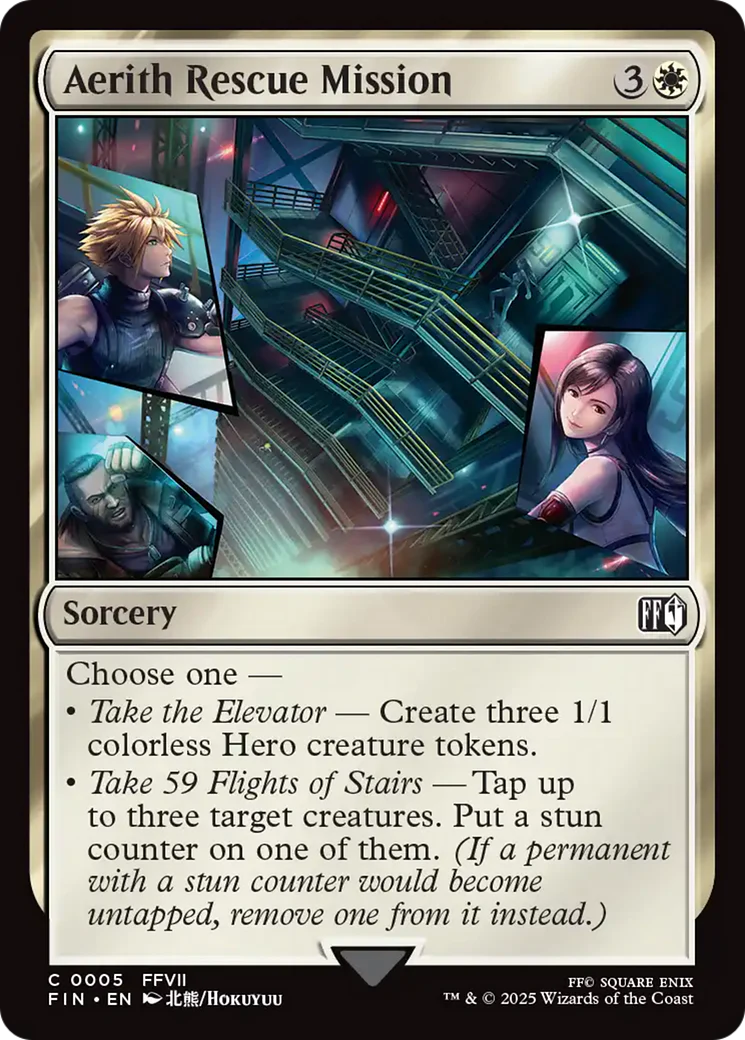 Aerith Rescue Mission [FINAL FANTASY] Foil