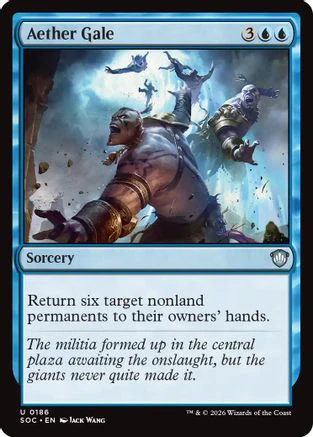 Aether Gale  [Commander: Secrets of Strixhaven]