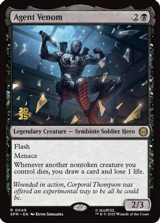 Agent Venom  [Prerelease Cards] Foil