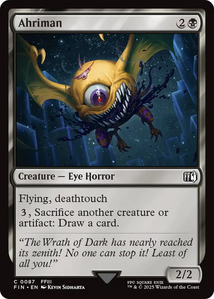 Ahriman [FINAL FANTASY] Foil