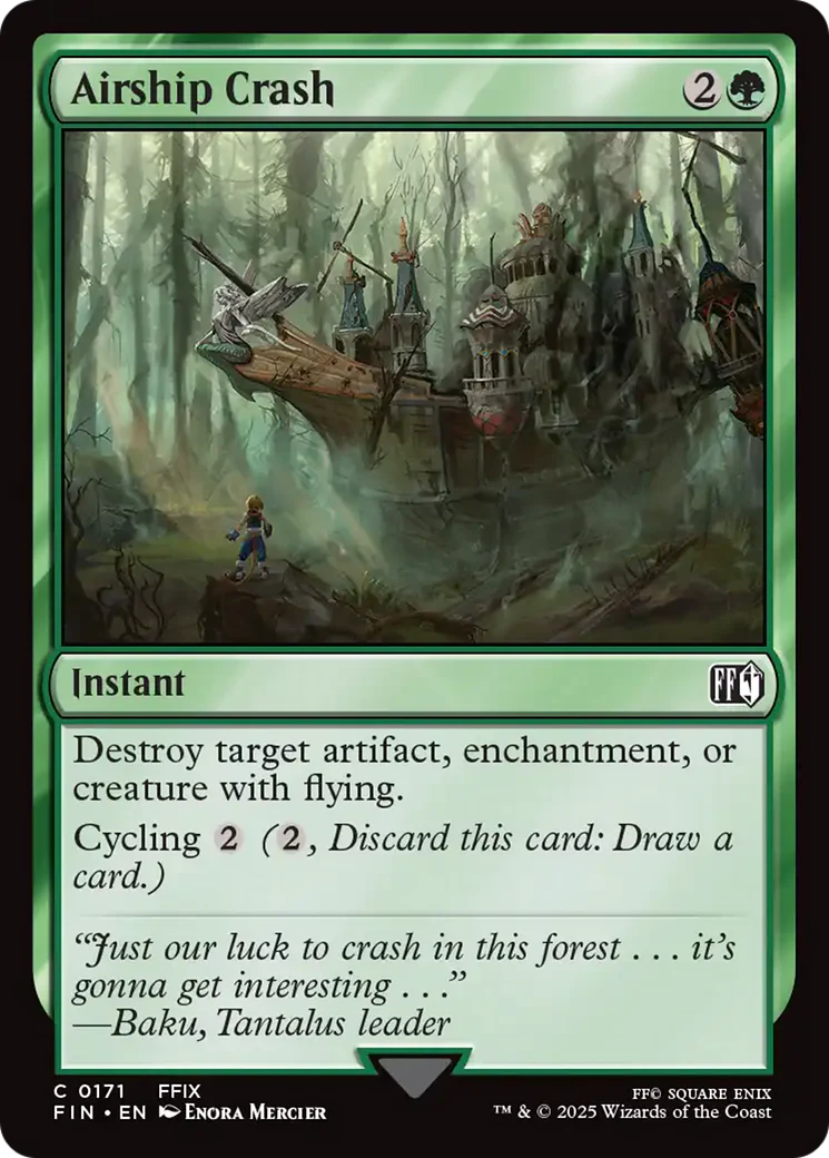 Airship Crash [FINAL FANTASY] Foil