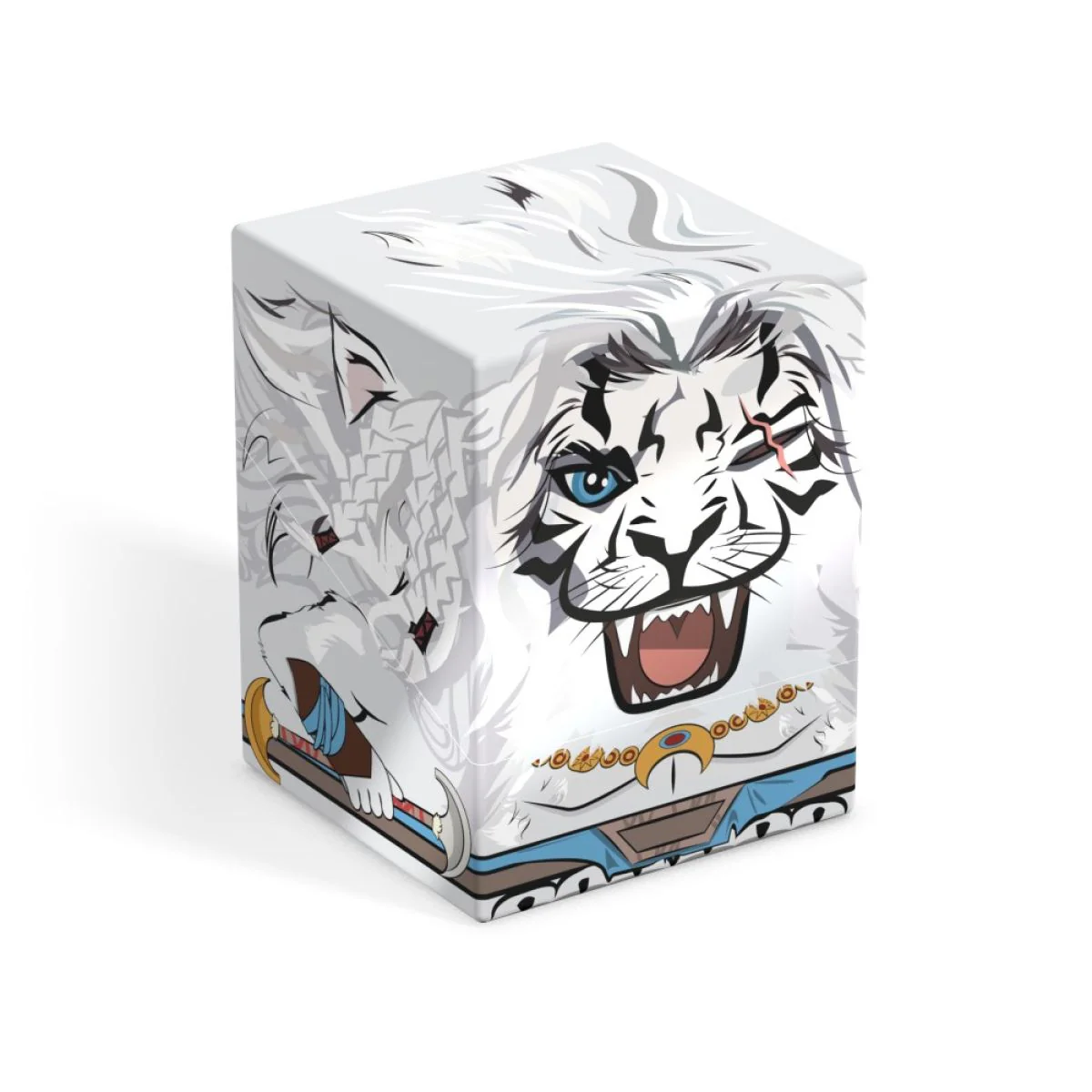 Ajani Squaroe Collectible Deck Box - MTG Foundations