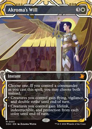 Akroma's Will  [Secrets of Strixhaven: Mystical Archive] Foil