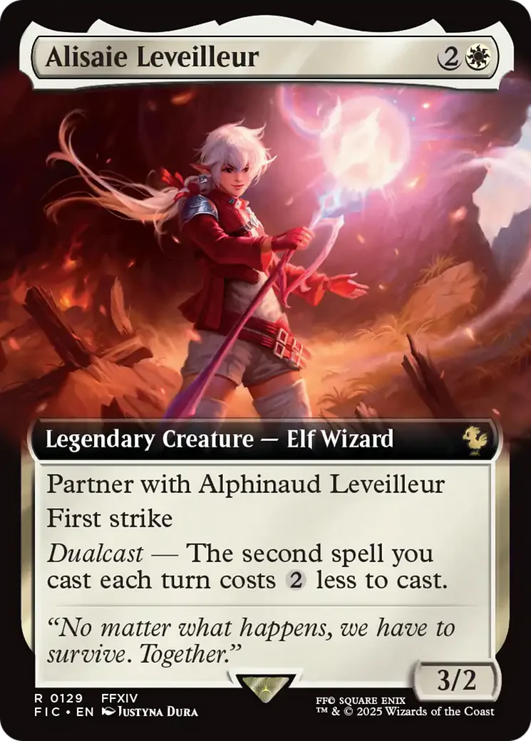 Alisaie Leveilleur (Extended Art) [FINAL FANTASY Commander] Foil