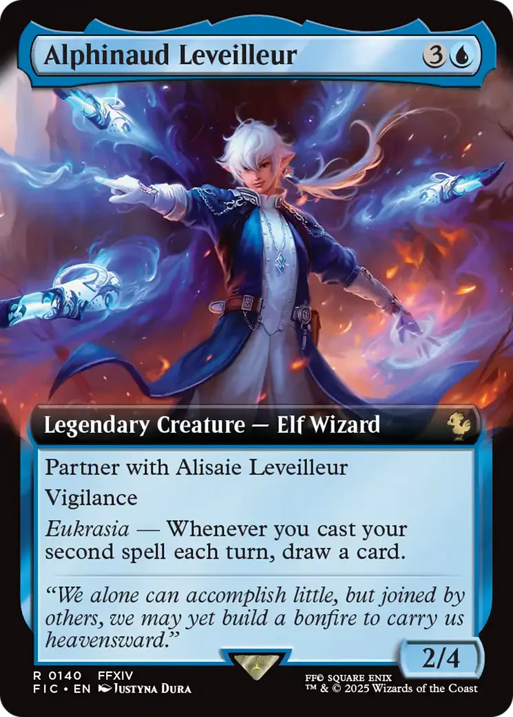 Alphinaud Leveilleur (Extended Art) [FINAL FANTASY Commander] Foil