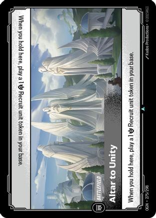 Altar to Unity (275/298) - [Origins]