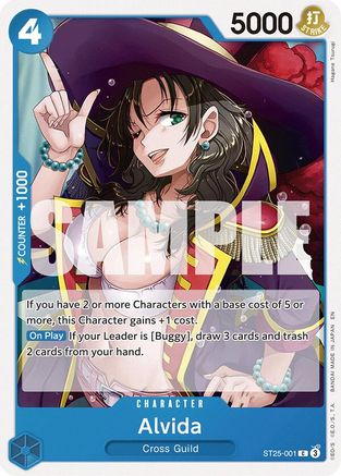 Alvida (ST25-001) - [Starter Deck 25: BLUE Buggy]