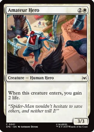 Amateur Hero  [Marvel's Spider-Man: Eternal-Legal]
