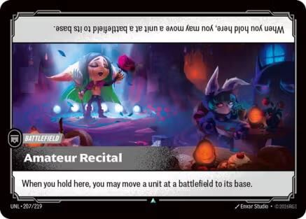 Amateur Recital (207/219) - Riftbound - [Unleashed]