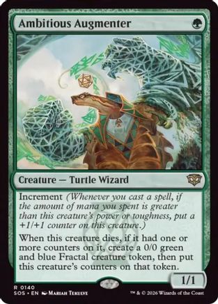 Ambitious Augmenter  [Secrets of Strixhaven] Foil