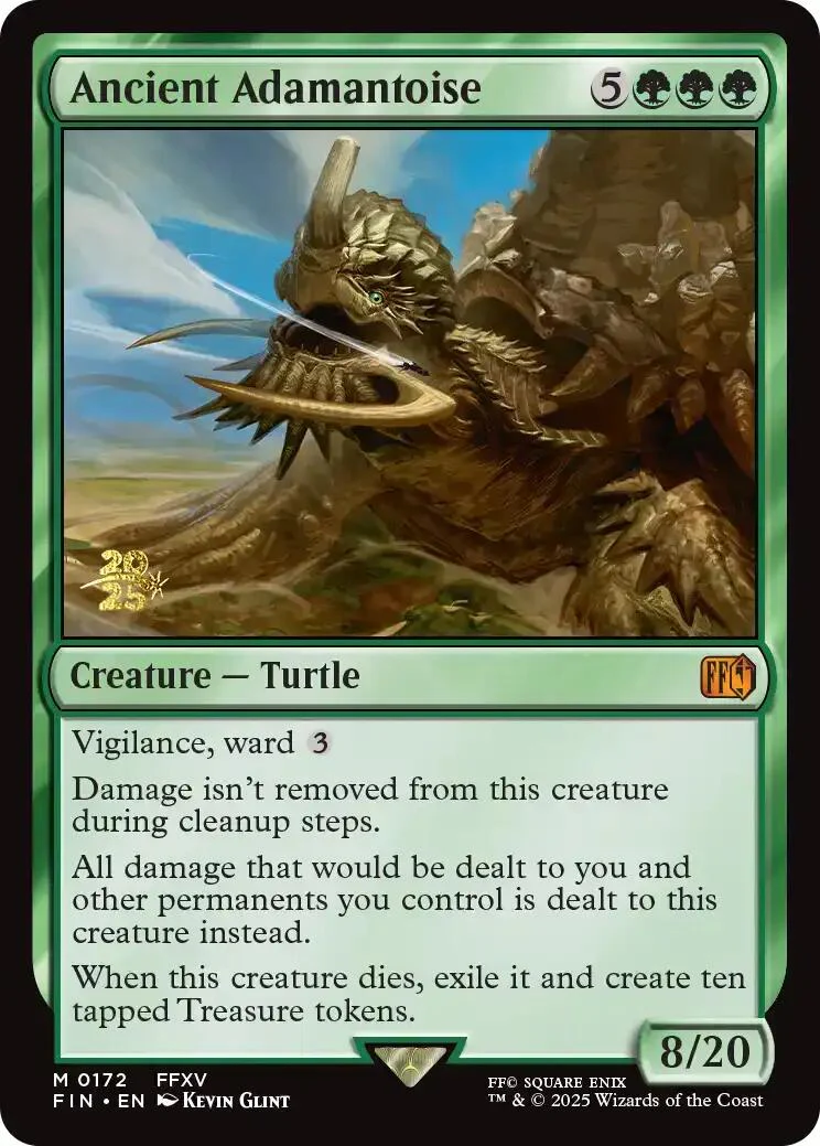 Ancient Adamantoise [FINAL FANTASY Prerelease Promo]