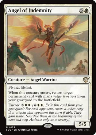 Angel of Indemnity  [Commander: Secrets of Strixhaven]