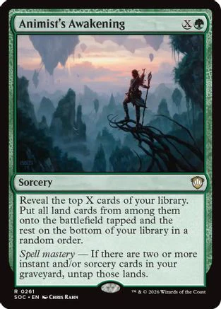 Animist's Awakening  [Commander: Secrets of Strixhaven]