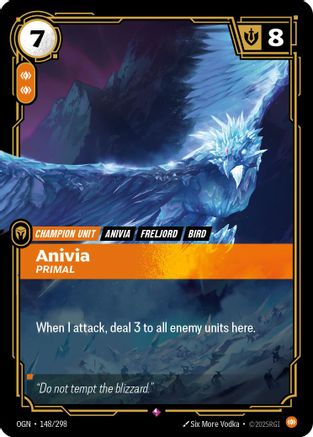 Anivia - Primal (148/298) - [Origins] Foil