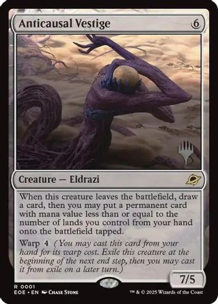 Anticausal Vestige  [Promo Pack: Edge of Eternities] Foil