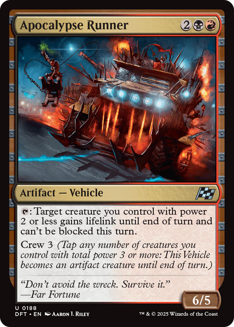 Apocalypse Runner [Aetherdrift] Foil