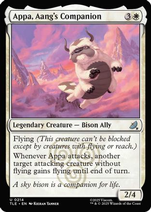 Appa, Aang's Companion  [Avatar: The Last Airbender: Eternal-Legal]