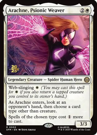 Arachne, Psionic Weaver  [Prerelease Cards] Foil