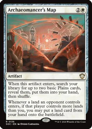 Archaeomancer's Map  [Commander: Secrets of Strixhaven]