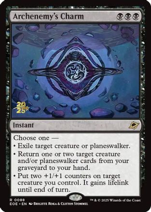 Archenemy's Charm  [Prerelease Cards] Foil