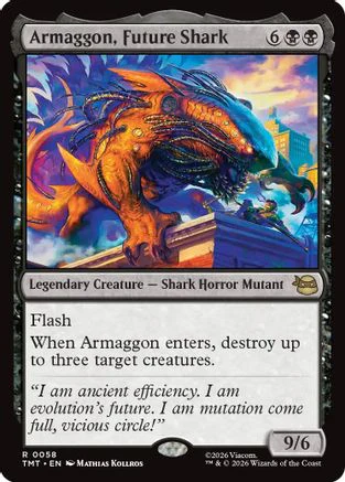 Armaggon, Future Shark  [Teenage Mutant Ninja Turtles] Foil