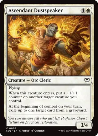 Ascendant Dustspeaker  [Secrets of Strixhaven]
