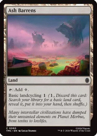 Ash Barrens  [Commander: Teenage Mutant Ninja Turtles]