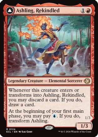 Ashling, Rekindled  [Promo Pack: Lorwyn Eclipsed] Foil