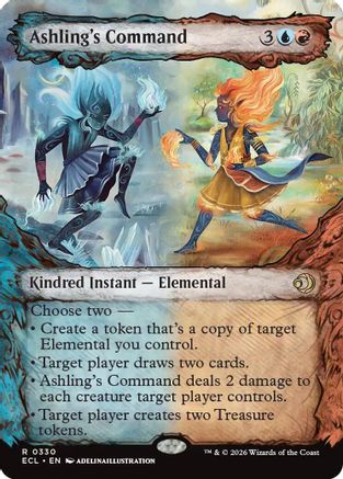 Ashling's Command (Showcase)  [Lorwyn Eclipsed] Foil