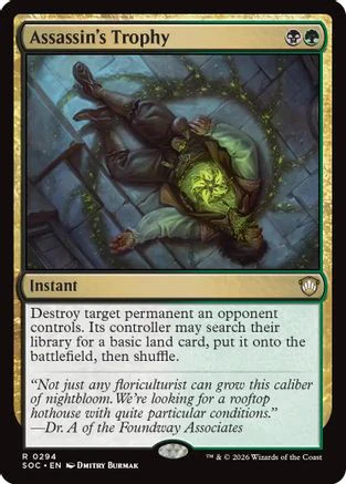 Assassin's Trophy  [Commander: Secrets of Strixhaven]
