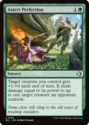 Assert Perfection  [Lorwyn Eclipsed] Foil