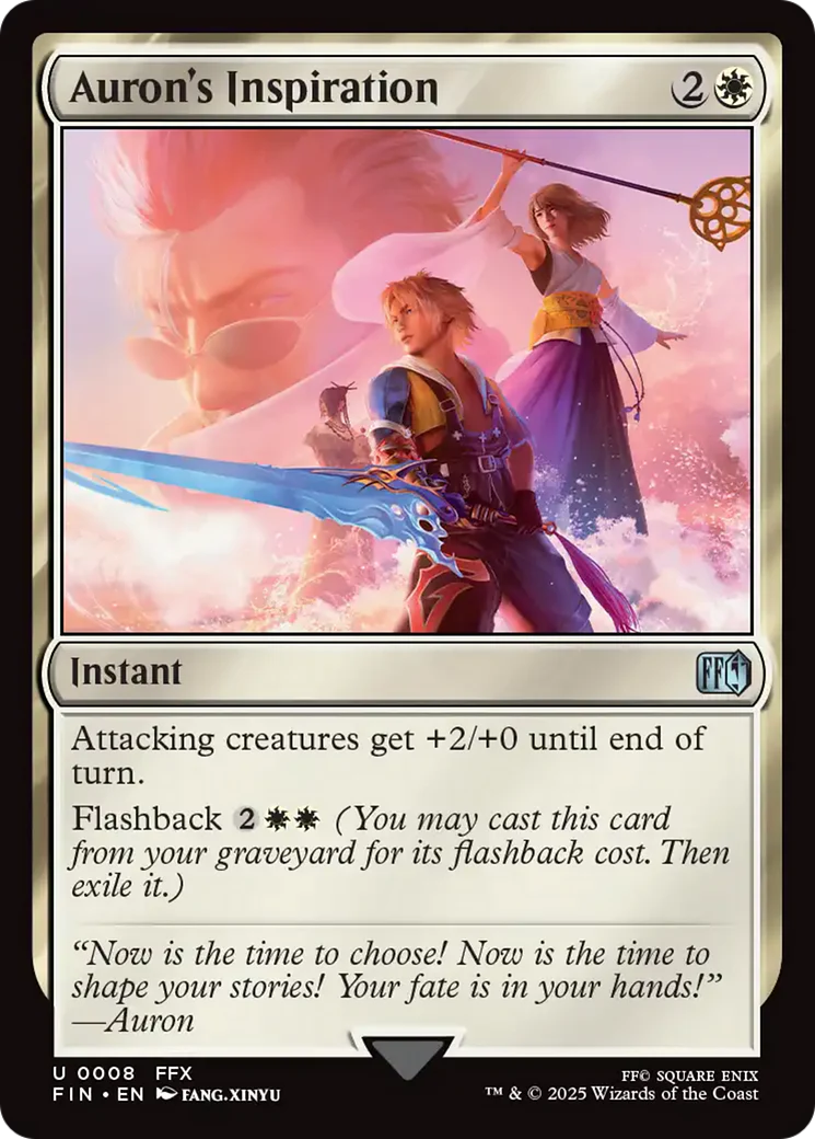 Auron's Inspiration [FINAL FANTASY] Foil