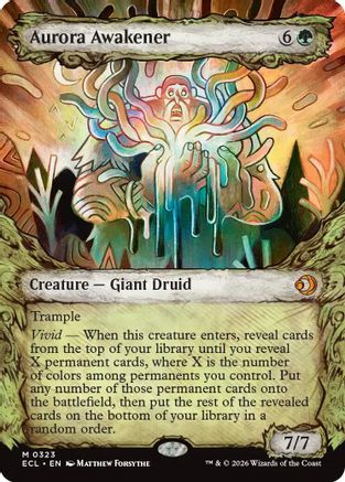 Aurora Awakener (Showcase)  [Lorwyn Eclipsed] Foil