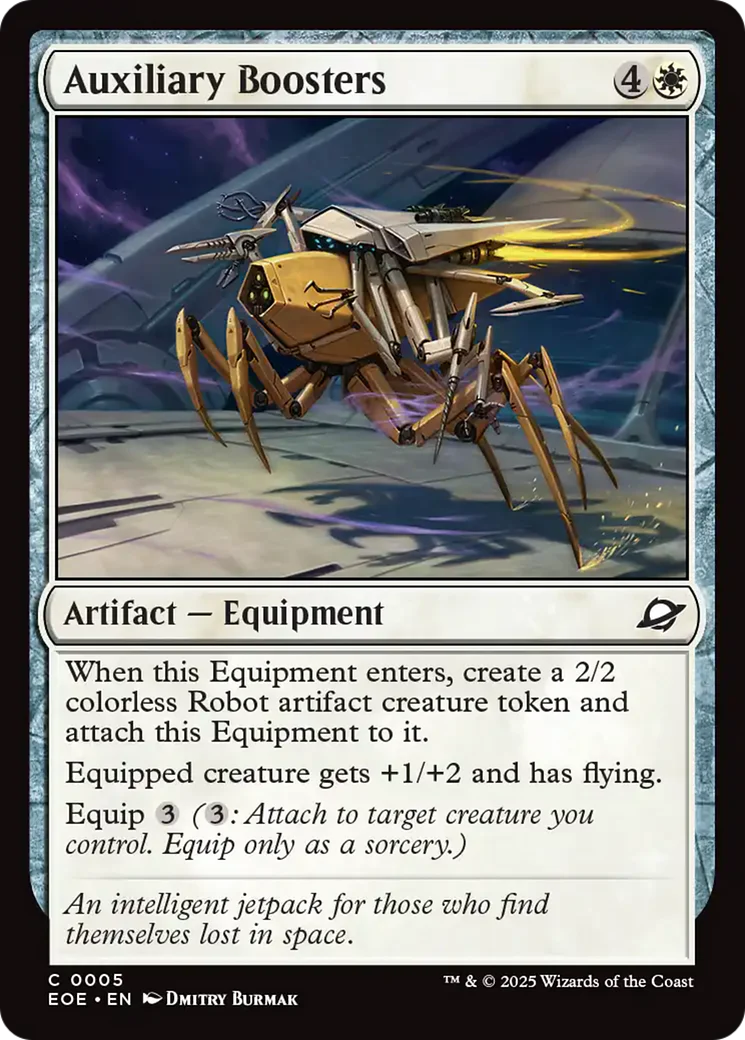 Auxiliary Boosters [Edge of Eternities] Foil