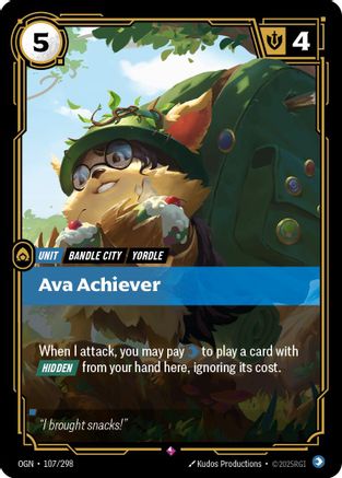 Ava Achiever (107/298) - [Origins] Foil