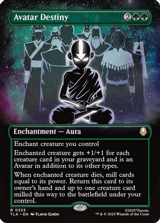 Avatar Destiny (Borderless)  [Avatar: The Last Airbender]