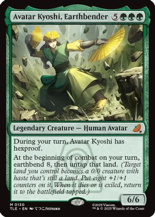 Avatar Kyoshi, Earthbender  [Avatar: The Last Airbender: Eternal-Legal] Foil