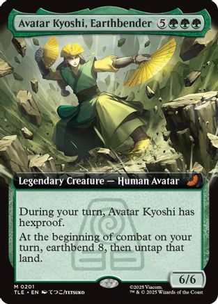 Avatar Kyoshi, Earthbender (Extended Art)  [Avatar: The Last Airbender: Eternal-Legal] Foil