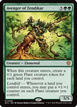 Avenger of Zendikar  [Commander: Lorwyn Eclipsed]